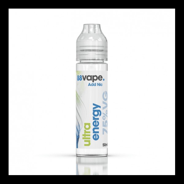 Ultra Energy E Liquid - Add Nic Series (50ml Shortfill)