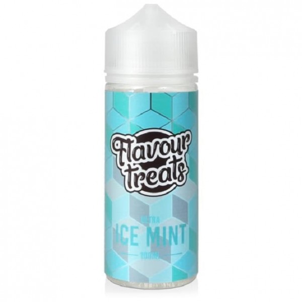 Ultra Ice Mint E Liquid - Flavour Treats Ice Series (100ml Shortfill)