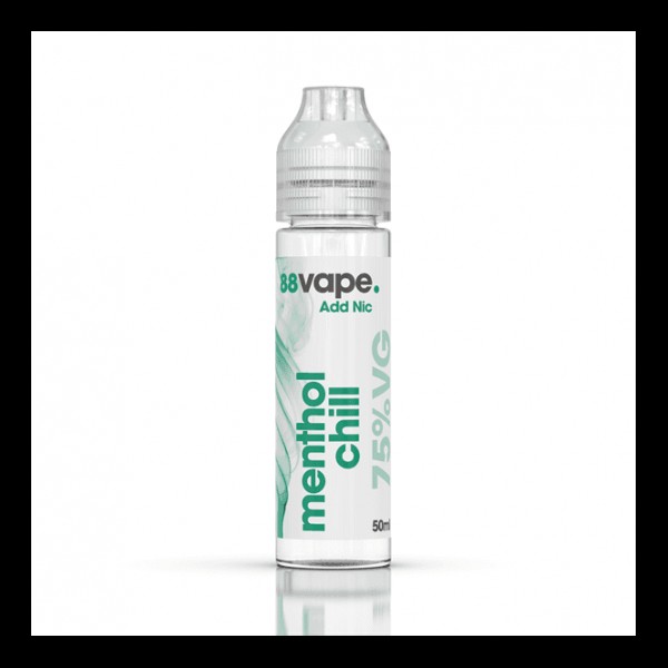 Menthol Chill E Liquid - Add Nic Series (50ml Shor...