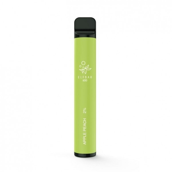 Apple Peach Disposable Vape Pen - 600 Series ...