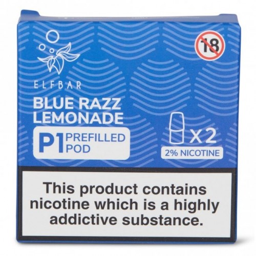 Blue Razz Lemonade Mate P1 Nic Salt E Liquid ...