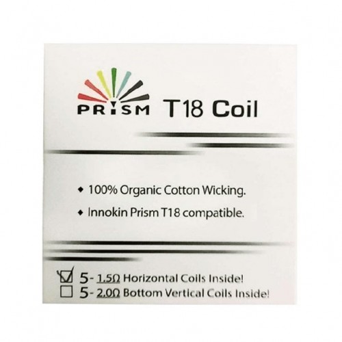 Prism T18 / T22 Replacement Coils (5 Pack)
