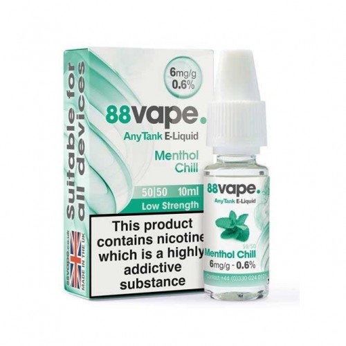 Menthol Chill E Liquid - AnyTank Series (10ml...