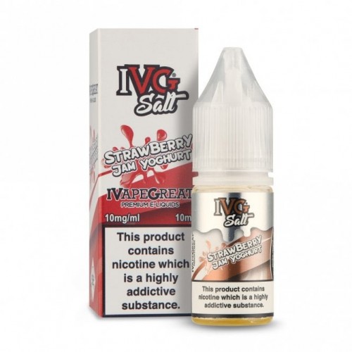 Strawberry Jam Yoghurt Nic Salts E Liquid (10...